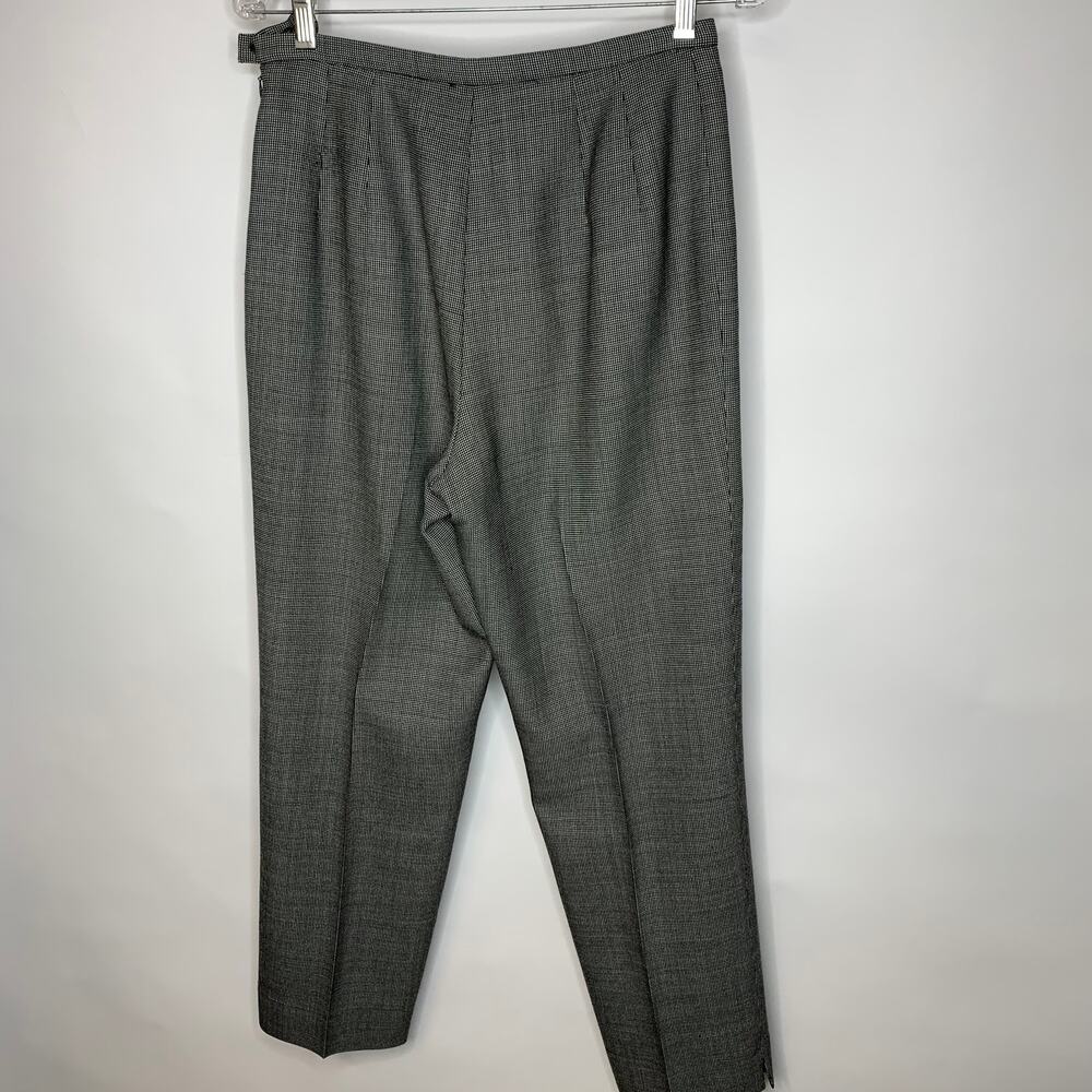 Pendleton Virgin Wool Microcheck Lined Pants Sz 8 - image 4